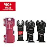 5-Piece Milwaukee Multi-Tool Oscillating Blade Kit w/ NITRUS &amp;amp; Bi-Metal Blades $29.88 + Free Shipping