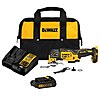 6-Piece DEWALT XR 20V Cordless Brushless 3-Speed Oscillating Tool Kit w/ Soft Case, Battery &amp;amp; Charger $99 + Free Shipping