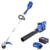 Kobalt 80V Cordless Battery String Trimmer &amp;amp; Leaf Blower Combo Kit (Battery &amp;amp; Charger Included) $269 + Free Shipping