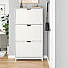 Mainstays 3-Tier Shoe Storage Cabinet (White) $59 + Free Shipping