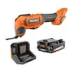 Ridgid 18V Cordless Oscillating Multi-Tool Kit with (2) 2.0 Ah Batteries and Charger $99 + Free Shipping