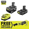 RYOBI ONE+ 18V Cordless 3/8&amp;quot; Ratchet Kit w/ 18V 2.0 Ah Battery &amp;amp; 18V 4.0 Ah Battery &amp;amp; Charger $99 + Free Shipping