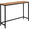 Sauder North Avenue Narrow Metal &amp;amp; Wood Console Table (Sindoori Mango Finish) $37.48 + Free Shipping