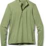 REI Co-op Men's Midweight Base Layer Half-Zip Top (Sage) $19.83 + Free Store Pickup