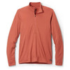 REI Co-op Men's Merino 185 Long-Sleeve Half-Zip Base Layer Top (Red River Clay) $29.83 + Free Store Pickup