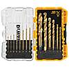 14-Piece DEWALT Assorted Titanium Nitride Coated HSS Jobber Length Twist Drill Bit Set  $9.98 + Free In-Store Pickup at Lowes