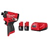 Milwaukee M12 FUEL 12V Lithium-Ion Brushless Cordless 1/4&amp;quot; Hex Impact Driver w/ M12 Compact 2x 2.0 Ah Battery Starter Kit $129 + Free Shipping