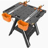 Worx Pegasus Folding Work Table / Sawhorse w/ 2x 24&amp;quot; Clamps &amp;amp; 4x Clamp Dogs $95 + Free Shipping