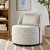 Better Homes &amp;amp; Gardens Juliet Modern Arch Swivel Accent Chair (Cream Boucle, Gray or Navy) $148 + Free Shipping
