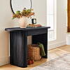 Better Homes &amp;amp; Gardens Juliet Oval Writing Desk (Rich Black Finish) $80 + Free Shipping