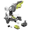 18V Roybi ONE+ 7-1/4&amp;quot; Compound Miter Saw w/ 4.0Ah Battery &amp;amp; Charger (P553KN) $149 + Free Shipping
