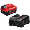 CRAFTSMAN V20 Lithium-ion Power Tool Battery Kit (Charger Included) + FREE Select Tool $99  + Free Shipping