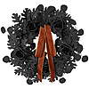 24&amp;quot; Way to Celebrate Oak Leaves and Roses Wreath (Black) $7.23 + Free Shipping w/ Walmart+ or $35+