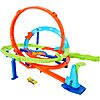 Hot Wheels Toy Car Track Set Action Loop Cyclone Challenge w/ 1:64 Scale Vehicle $21.79 + Free Shipping w/ Prime or on $35+