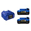 2-Pack Kobalt 24V 4Ah Battery + Charger + Choice of Bonus Tool $149 + Free Shipping