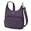 Travelon Anti-Theft Messenger Bag (Purple)