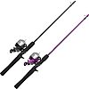 Zebco 33 Spincast Reel & Fiberglass Fishing Rod Combo