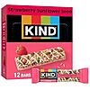 KIND Strawberry Sunflower Seed Snack Bars (12-Count)
