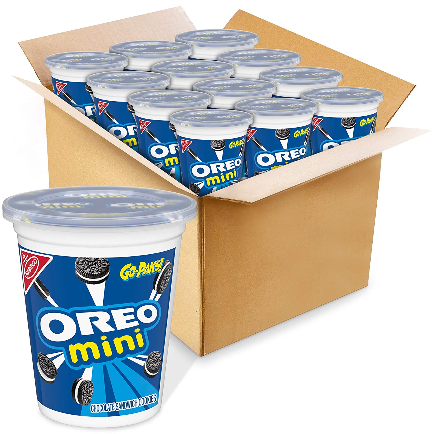 12-Count 3.5-Oz OREO Mini Chocolate Sandwich Cookies Go-Packs $8.75 w ...
