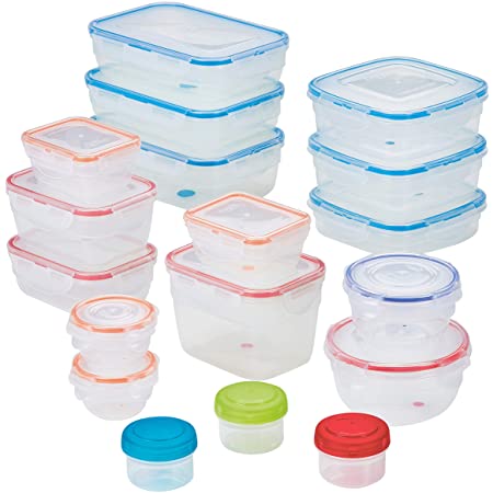 36-Piece Lock & Lock Easy Essentials Color Mates Food Storage Containers w/ Lids $26 + Free Shipping
