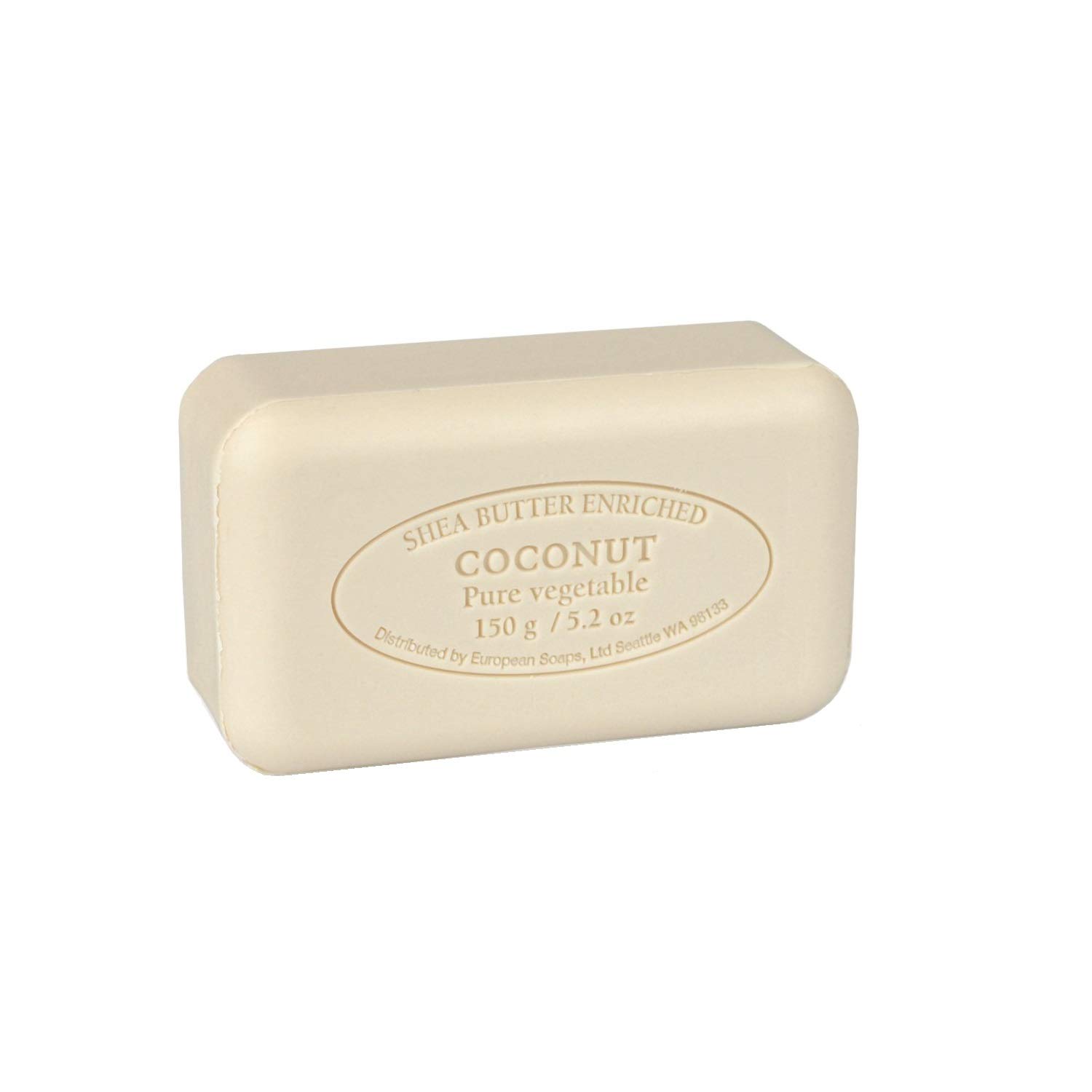 150-Gram Pre de Provence Artisanal French Soap Bar (Coconut) $2 w/ S&S + Free Shipping w/ Prime or $25+