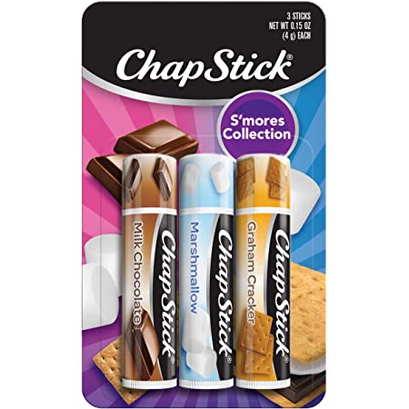 *Back* 3-Count 0.15-Oz ChapStick S'mores Collection (Chocolate, Marshmallow, Graham Cracker) $1.70 w/ S&S + Free Shipping w/ Prime or $25+