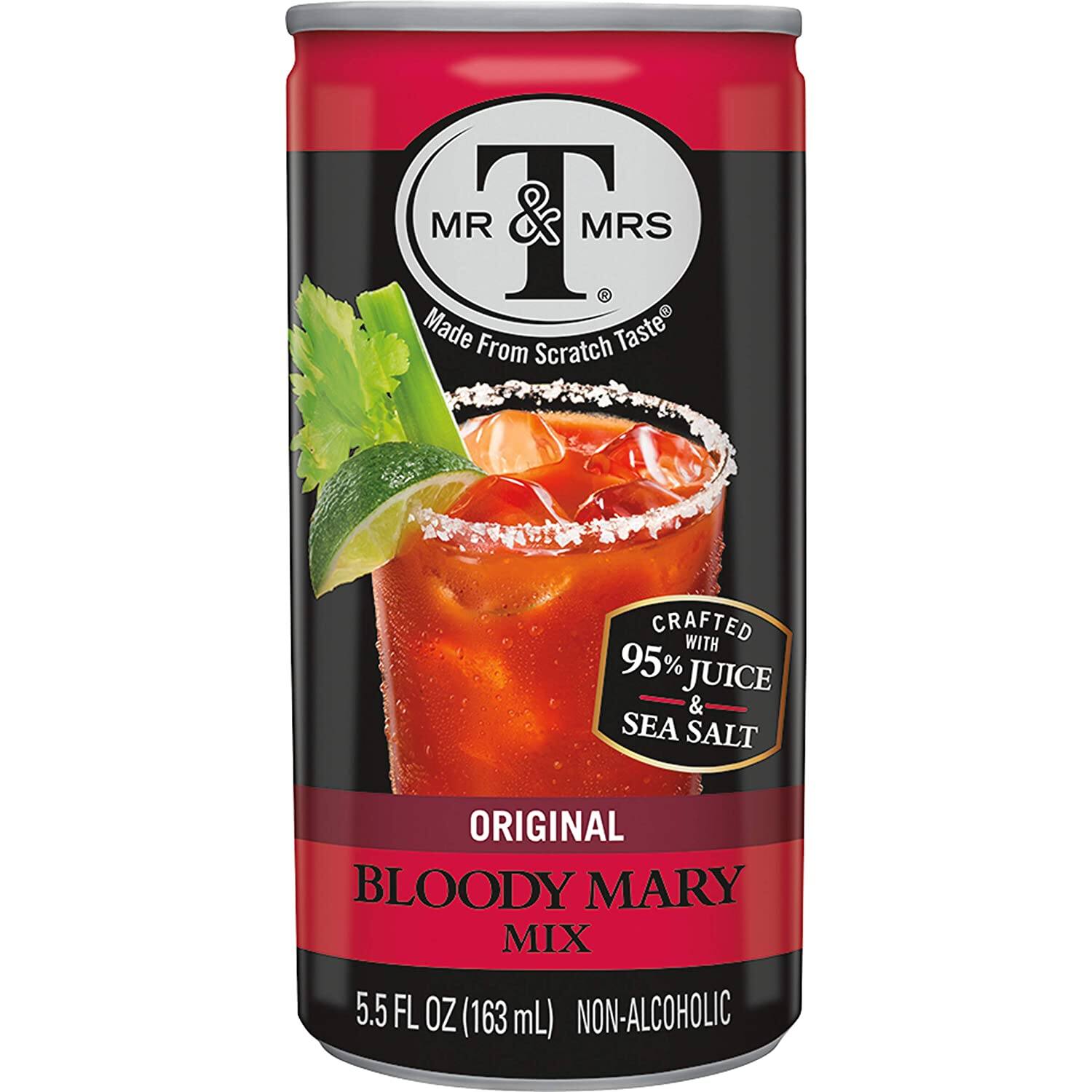 24-Cans 5.5-Oz Mr & Mrs T Bloody Mary Mix (Original) $10.50 + Free Shipping w/ Prime or $25+