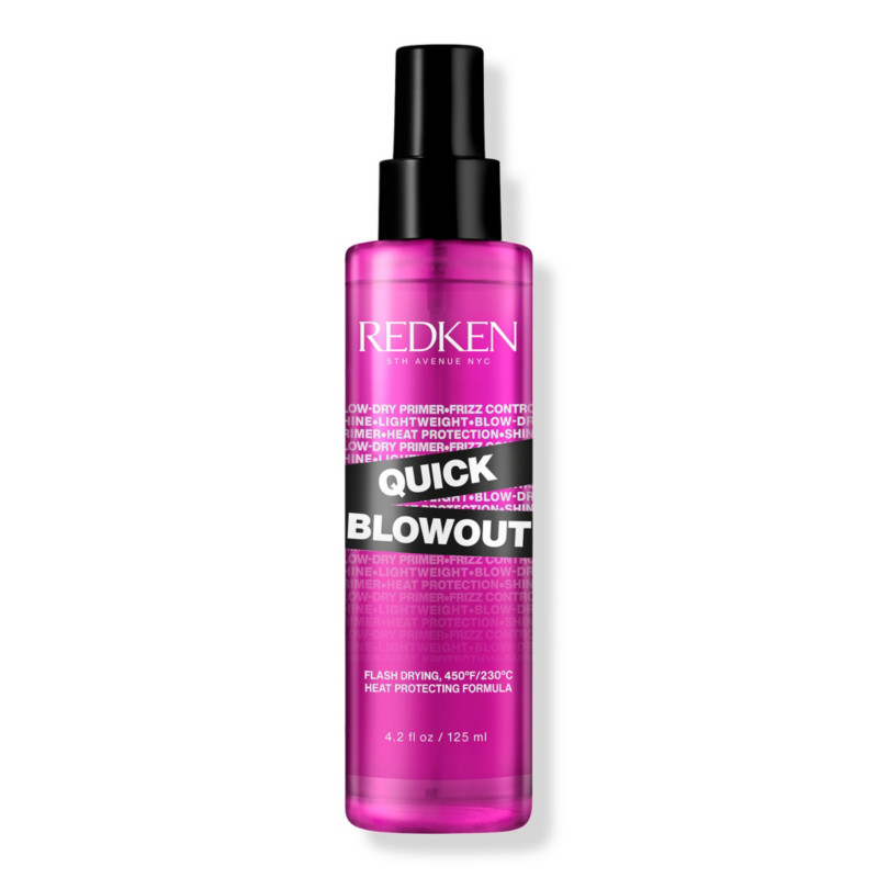 Ulta Beauty: 50% Off Select Redken Hair Products: 4.2-Oz Quick Blowout Heat Protecting Spray $13 & More + Free Shipping