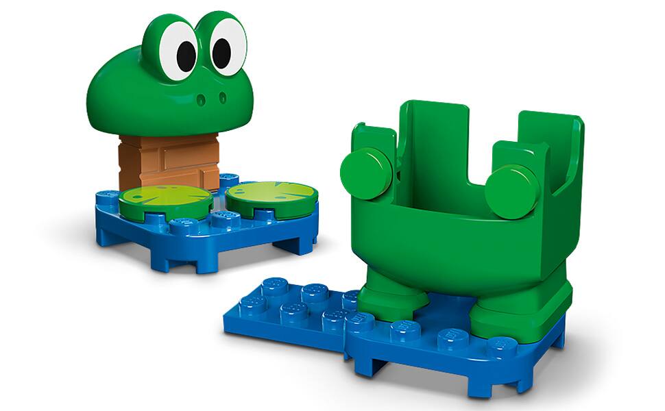 11-Piece LEGO Super Mario Frog Mario Power-Up Pack Building Kit (71392) $6.40 & More + Free S&H w/ Prime or $25+