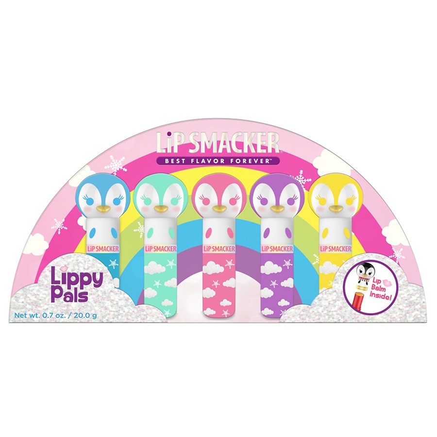 5Pack Lip Smacker Lippy Pals (Pastel) 6.25 & More + Free Shipping