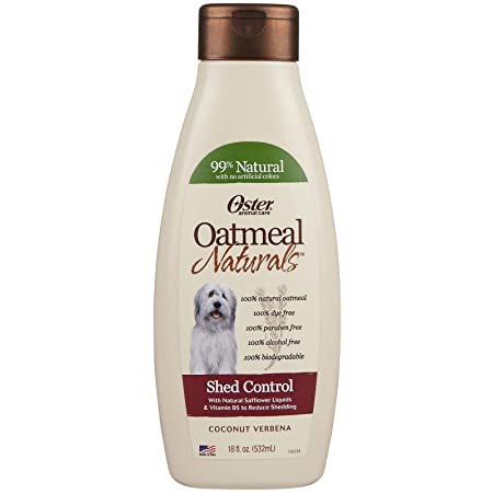 18-Oz Oster Oatmeal Essentials Shed Control Dog Shampoo (Coconut Verbena) $3 + Free Shipping w/ Prime or $25+