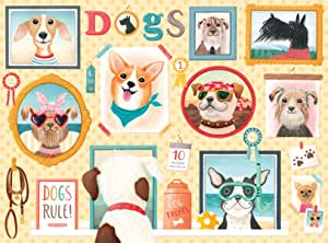 1000-Piece Buffalo Games Jigsaw Puzzle: Dogs Rule $5 & More + Free Shipping w/ Prime or $25+