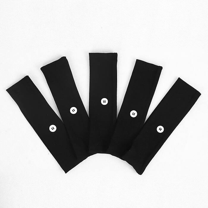 5-Pack Cloth Button Headband / Mask Extender (Black) $1 or less w/ SD Cashback at Staples + Free Store Pickup