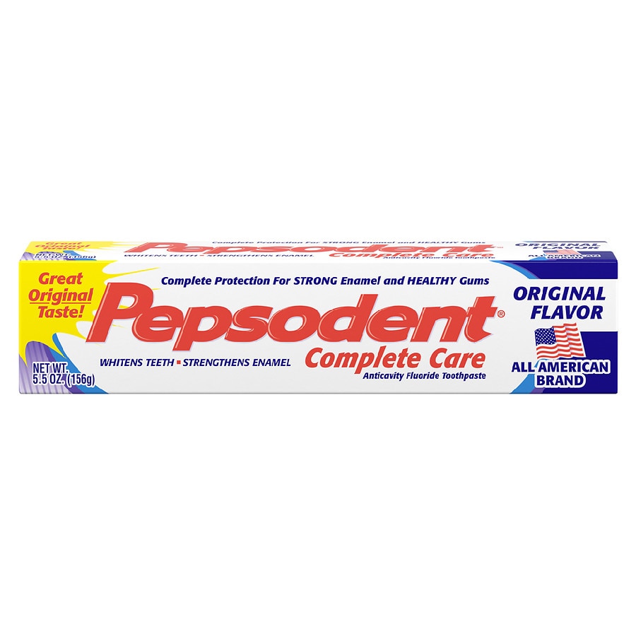 5.5-Oz Pepsodent Complete Care Toothpaste $0.55 + Free Shipping