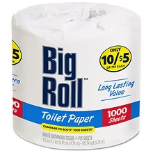 *Back* 10-Rolls Big Roll Toilet Paper $3.50 + Free Shipping