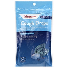 30-Pack Walgreens Cough Drops (Menthol, Cherry or Honey Lemon) 2 for $1.75 ($0.88/ea) + Free Shipping