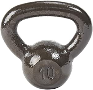 Everyday Essentials All-Purpose Solid Cast Iron Kettlebell (25-Lbs) $26 + Free Shipping