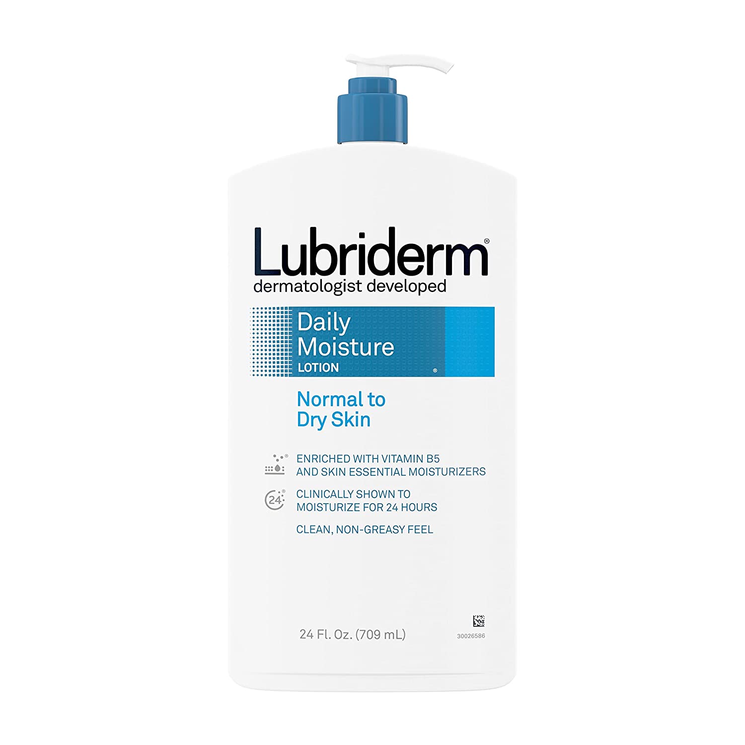24-Oz Lubriderm Daily Moisture Hydrating Lotion w/ Vitamin B5 $4.50 + Free Shipping w/ Prime or $25+