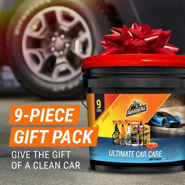 9-Piece Armor All Complete Car Care Holiday Gift Pack Bucket $19.87 + Free Shipping w/ Walmart+ or $35+