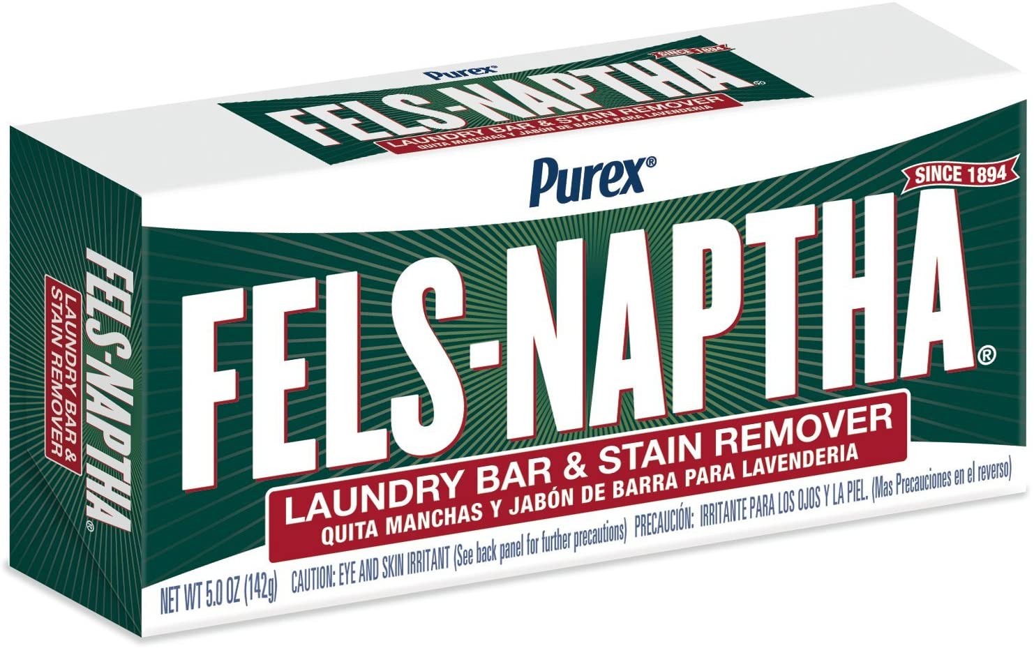 5-Oz Fels-Naptha Laundry Bar and Stain Remover $0.85 w/ S&S + Free Shipping w/ Prime or $25+