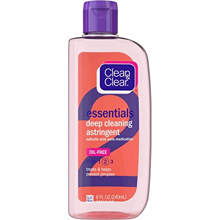 Clean & Clear Essentials: 8-Oz Oil-Free Deep Cleaning Face Astringent $2.55, 8-Oz Foaming Facial Cleanser $2.69 w/ S&S  & More + Free S&H w/ Prime or $25+