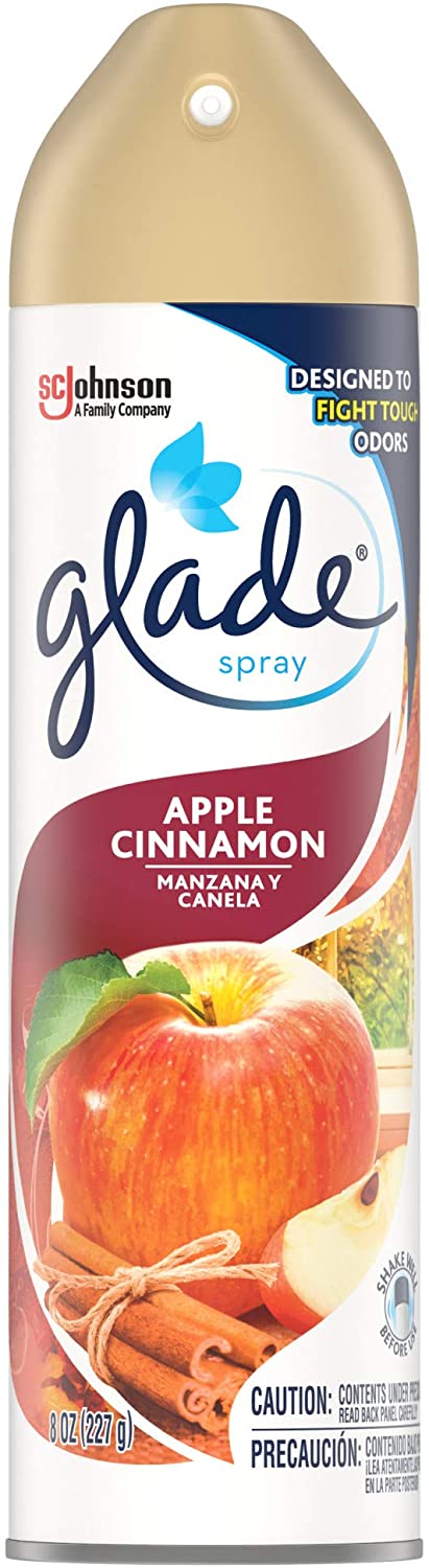 8-Oz Glade Air Freshener Room Spray (Apple Cinnamon) $0.69 w/ S&S + Free Shipping w/ Prime or $25+