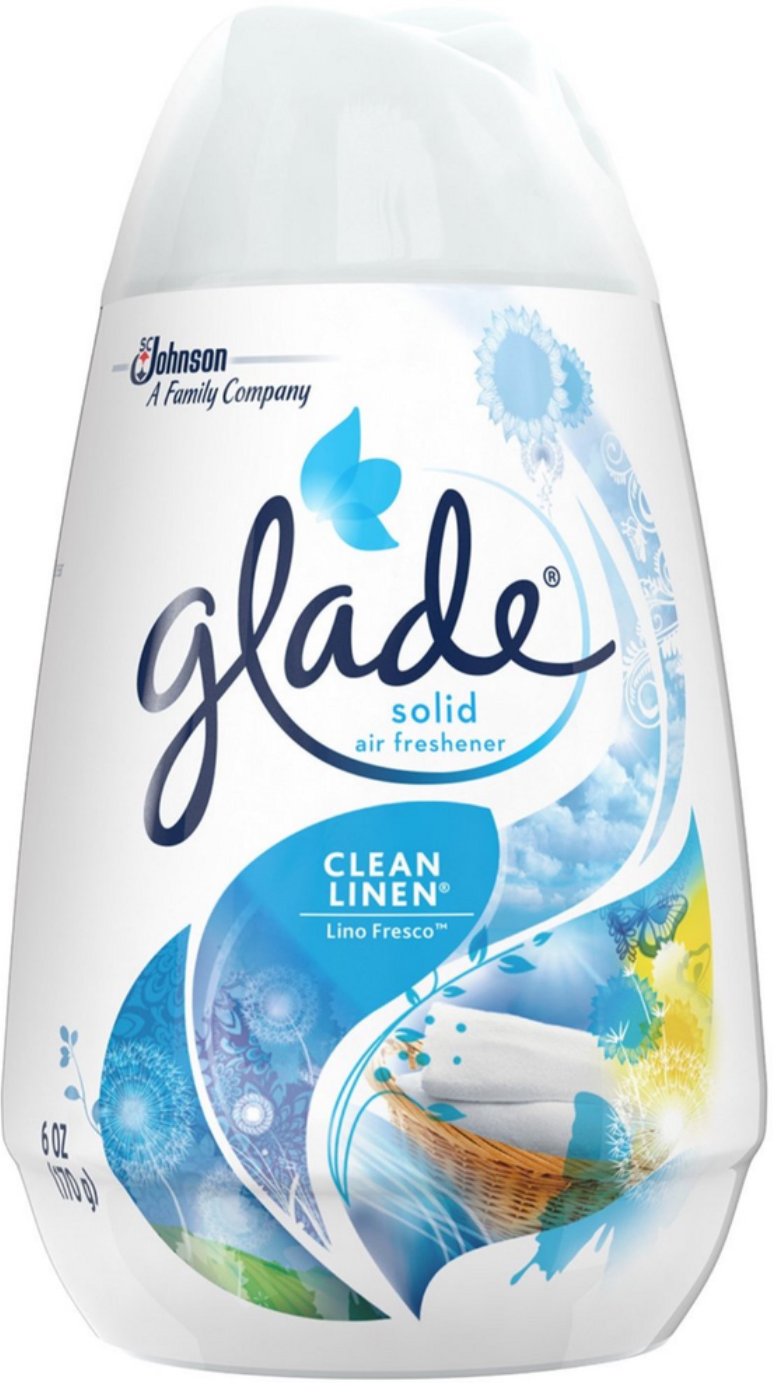 6-Oz Glade Solid Air Freshener (Clean Linen) $0.70 w/ S&S + Free S&H w/ Prime or $25+