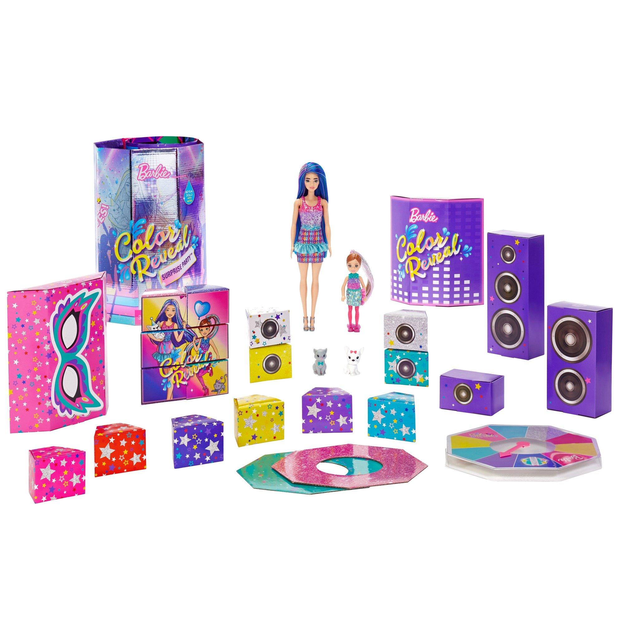 Barbie Color Reveal Surprise Party Set w/ 50+ Surprises $24.99 + Free Shipping w/ Prime or $25+