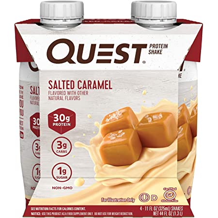 12-Pack Quest Nutrition Ready to Drink Salted Caramel Protein Shake $14.70 w/ S&S + Free S&H w/ Prime or $25+