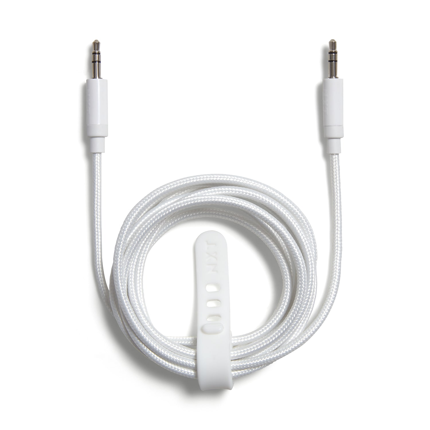 6' NXT Technologies Braided Stereo Aux Mini 3.5mm Cable: White $1.15 or Black $1.35 w/ 2% SD Cashback + Free Curbside Pickup