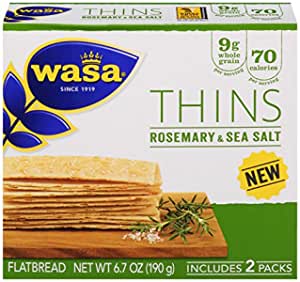 6.7-Oz Wasa Flatbread Thins Crackers (Rosemary & Sea Salt) $2.29 + Free S&H w/ Prime or $25+