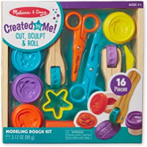 Melissa & Doug Created by Me! Cut, Sculpt, and Roll Modeling Dough Kit (w/ 8 Tools & 4 Colors) $7.19 + Free S&H w/ Prime or $25+