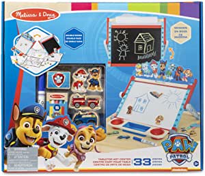 33-Piece Melissa & Doug PAW Patrol Wooden Double-Sided Tabletop Art Center Easel $24.25 + Free S&H w/ Prime or $25+