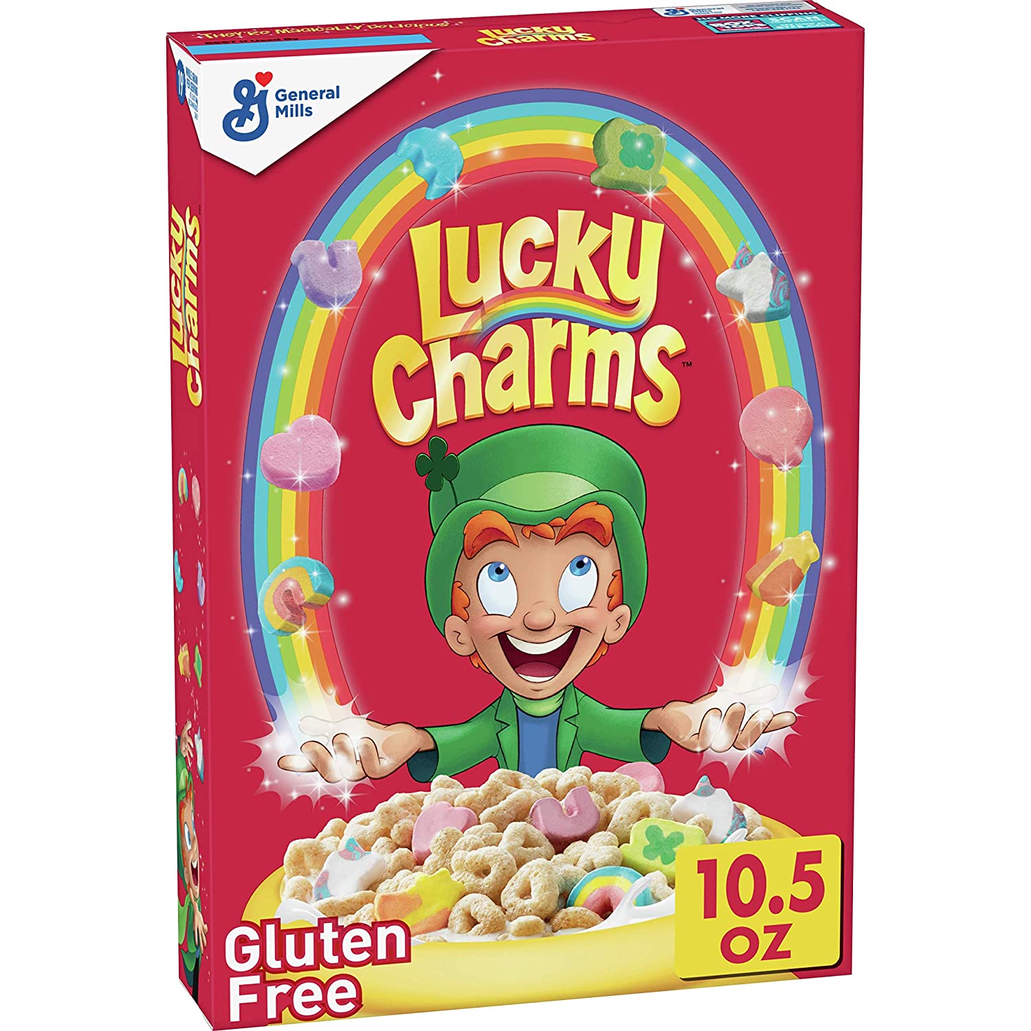 10.5-Oz Lucky Charms, Gluten Free Breakfast Cereal $1.60 + Free Shipping w/ Prime or $25+